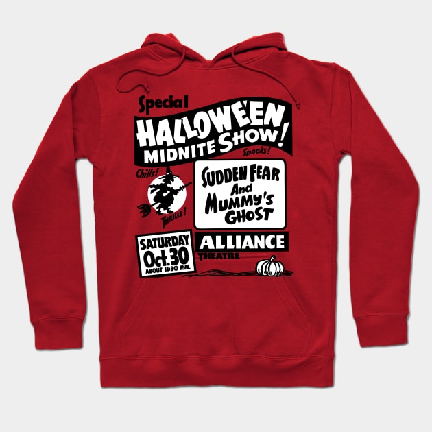 Halloween Midnight Show vintage "ghost show" Hoodie by UnlovelyFrankenstein